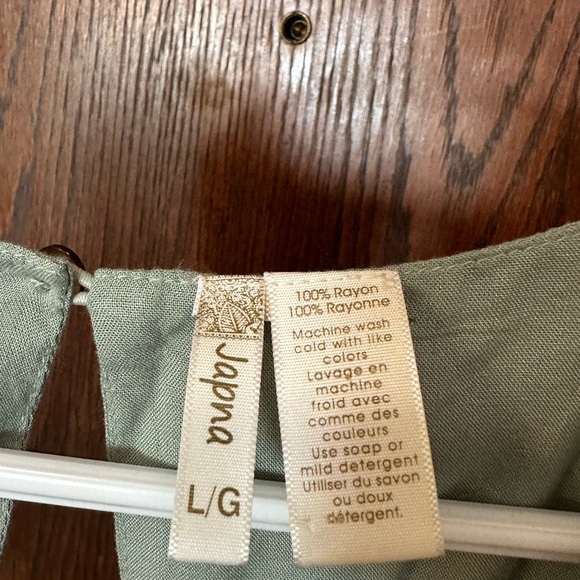Mint green pantsuit with embroidery size L - Picture 5 of 5